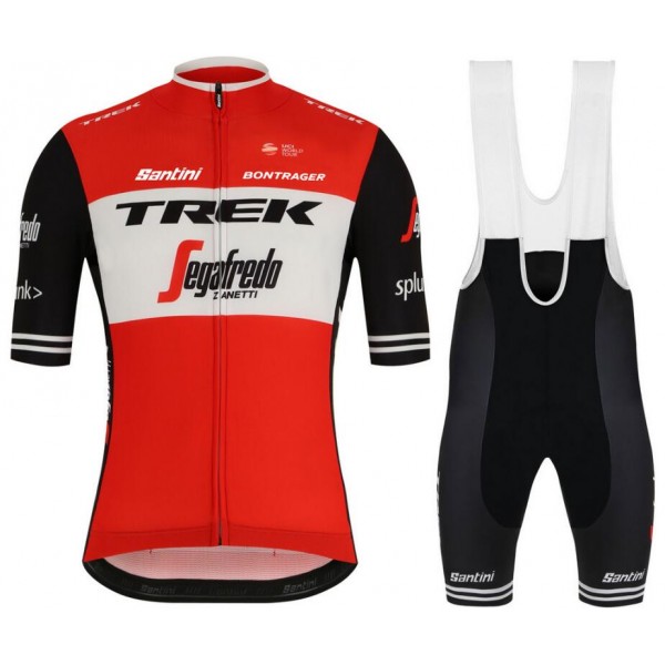 Trek Segafredo 2019 Rot Fahrradbekleidung Radtrikot Satz Kurzarm+Kurz Trägerhose XHASZ