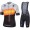 Team Sagan Stars 2019 gray Fahrradbekleidung Radtrikot Satz Kurzarm+Kurz Trägerhose EHLR1