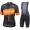 Team Sagan Stars 2019 black Fahrradbekleidung Radtrikot Satz Kurzarm+Kurz Trägerhose L01BT