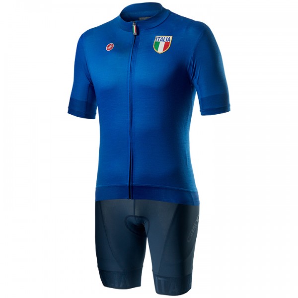 2020 Italien NATIONALMANNSCHAFT Fahrradbekleidung Radtrikot Kurzarm+kurze Radhose