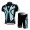 Bianchi Pro Team Radbekleidung Radtrikot Kurzarm und Fahrradhosen Kurz Schwarz blau LXDCH