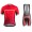 2016 Bontrager Fahrradbekleidung Radteamtrikot Kurzarm+Kurz Radhose Kaufen Rot Schwarz AJTCL