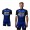 2016 Etixx-Quick Step blau Fahrradbekleidung Radteamtrikot Kurzarm+Kurz Radhose Kaufen W05VC