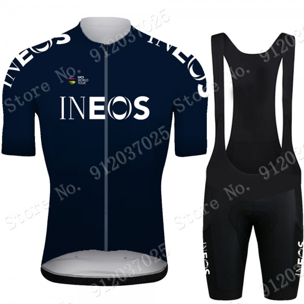 New Ineos Grenadier 2021 Team Fahrradbekleidung Radteamtrikot Kurzarm+Kurz Radhose Y0omRe