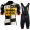 New Style Jumbo Visma 2021 Team Fahrradbekleidung Radteamtrikot Kurzarm+Kurz Radhose C9cCmr