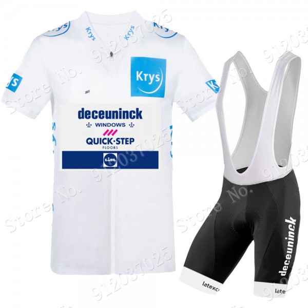 Weib Deceuninck quick step Tour De France 2021 Team Fahrradbekleidung Radtrikot Satz Kurzarm+Kurz Fahrradhose bFj5y2
