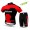 2016 BAT FOX Fahrradbekleidung Radtrikot Kurzarm+Kurz Radhose Schwarz Rot 0B7WO