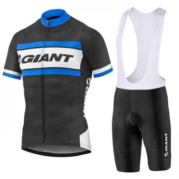 2016-2017 Giant Fahrradbekleidung Radteamtrikot Kurzarm+Kurz Radhose Kaufen blau 7BSWG