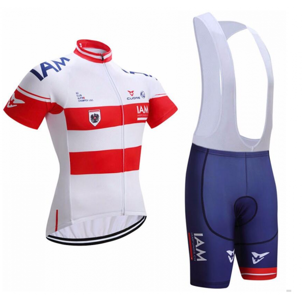 2017 IAM Fahrradbekleidung Radteamtrikot Kurzarm+Kurz Radhose Kaufen 6M6A9