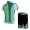 Irlanda Pro Team Radbekleidung Radtrikot Kurzarm und Fahrradhosen Kurz grün WXKO1