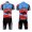 JAYCO Pro Team Radbekleidung Radtrikot Kurzarm und Fahrradhosen Kurz blau Rot WVEC4
