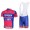 Lampre ISD Pro Team Fahrradbekleidung Radteamtrikot Kurzarm+Kurz Radhose Kaufen blau roze RGW2C