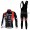 MHW Cube Racing Teams Fahrradtrikot Radbekleidung Langarm+Lang Fahrradhose Bib Rot Schwarz LJP8G