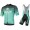 Bianchi Milano Conca blue Fahrradbekleidung Satz Fahrradtrikot Kurzarm Trikot und Kurz Trägerhose N3AWC