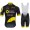 TEAM DIRECT ENERGIE 2018 Fahrradbekleidung Radtrikot Satz Kurzarm+Kurz Trägerhose WRZ7K