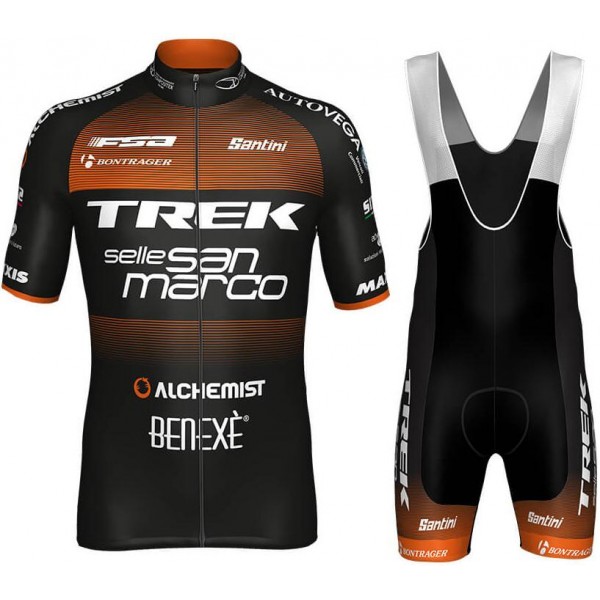 TREK SELLE SAN MARCO 2018 Fahrradbekleidung Radtrikot Satz Kurzarm+Kurz Trägerhose BOOB7