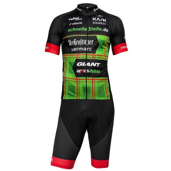 UR-Krostitzer 2018 Fahrradbekleidung Radteamtrikot Kurzarm+Kurz Radhose AOMT0