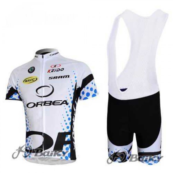 Orbea Pro Team Fahrradbekleidung Radteamtrikot Kurzarm+Kurz Radhose Kaufen weiß W1E9R