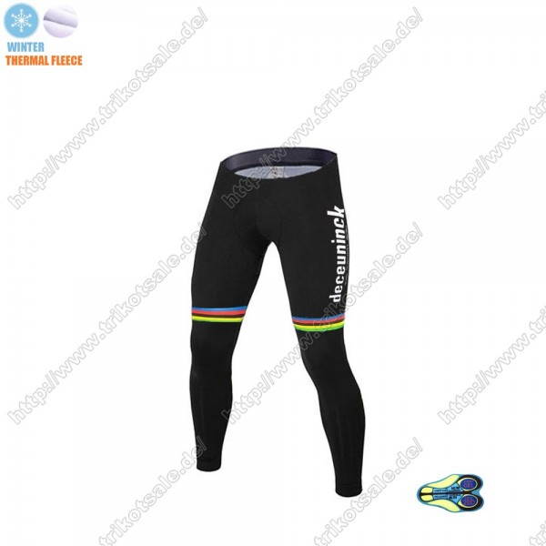 Winter Thermal Fleece Deceuninck quick step 2021 UCI World Champion Lang Trägerhose Online IGQRS