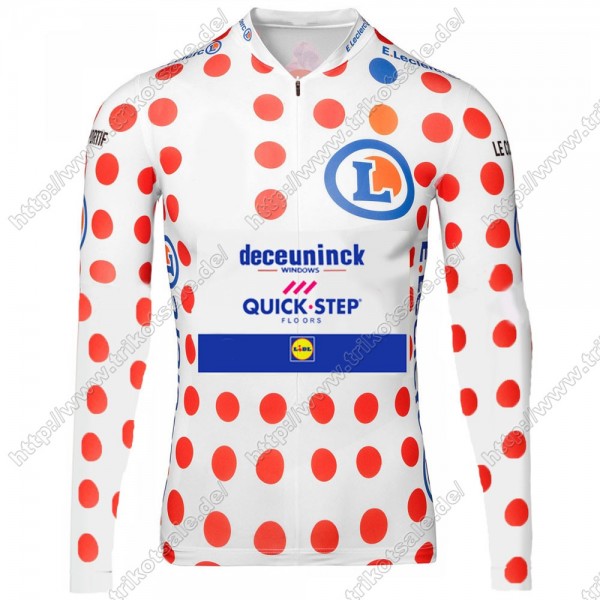 Deceuninck quick step 2021 Tour De France Fahrradbekleidung Radtrikot Langarm UIXAI