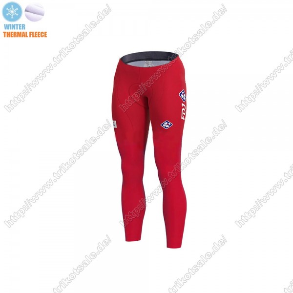 Canada FDJ Winter Thermal Fleece 2021 Lang Trägerhose Online BBMNT