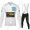 Jumbo Visma 2021 White Fahrradbekleidung Radtrikot Langarm+Collant Cycliste QPGQI