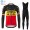 Winter Thermal Fleece Jumbo Visma 2021 Belgium Fahrradbekleidung Radtrikot Langarm+Collant Cycliste FUQWH