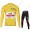 UAE EMIRATES Tour De France 2021 Fahrradbekleidung Radtrikot Langarm+Lang Trägerhose ATEMF