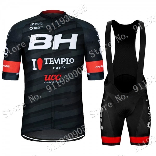 Schwarz BH Pro Team 2021 Fahrradbekleidung Radteamtrikot Kurzarm+Kurz Radhose Kaufen 403 k7HRv