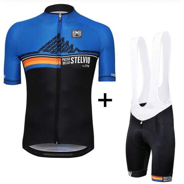 2016 Stelvio Fahrradbekleidung Radteamtrikot Kurzarm+Kurz Radhose Kaufen 1PIZF