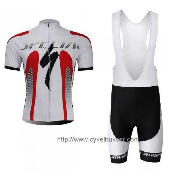 Specialized S-work Fahrradbekleidung Radteamtrikot Kurzarm+Kurz Radhose Kaufen weiß WY0EB