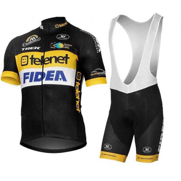 2017 Telenet Fidea Lions Fahrradbekleidung Radteamtrikot Kurzarm+Kurz Radhose Kaufen SC81Q