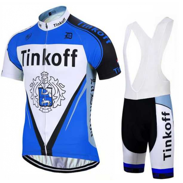 2017 Tinkoff Fahrradbekleidung Radteamtrikot Kurzarm+Kurz Radhose Kaufen 01 S6XM3