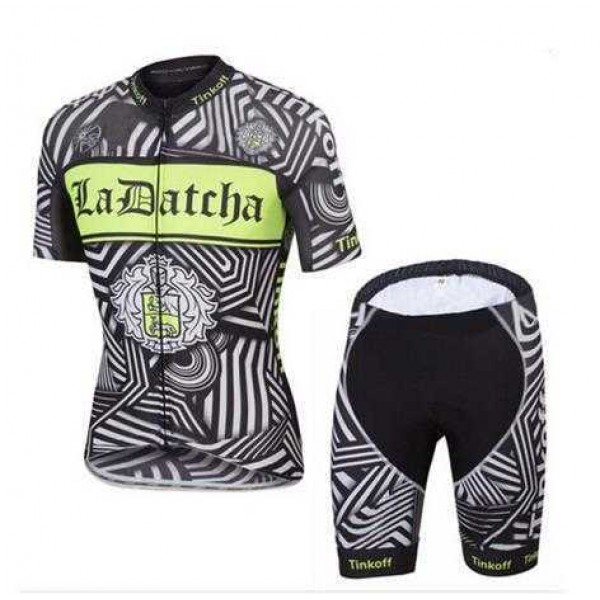 2016 ladatcha tinkoff zebra Fahrradbekleidung Radteamtrikot Kurzarm+Kurz Radhose Kaufen UK961