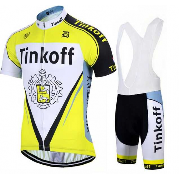 2017 Tinkoff Fahrradbekleidung Radteamtrikot Kurzarm+Kurz Radhose Kaufen 04 JI3ZS