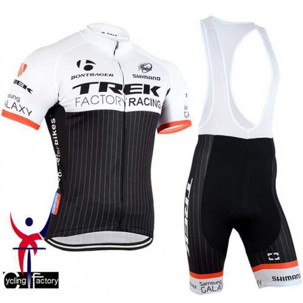 2015 Trek Factory Racing Fahrradbekleidung Radteamtrikot Kurzarm+Kurz Radhose Kaufen ZBPEH