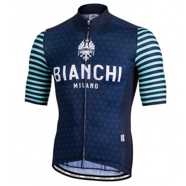 BIANCHI MILANO Davoli blue Fahrradbekleidung Radtrikot FXBWF