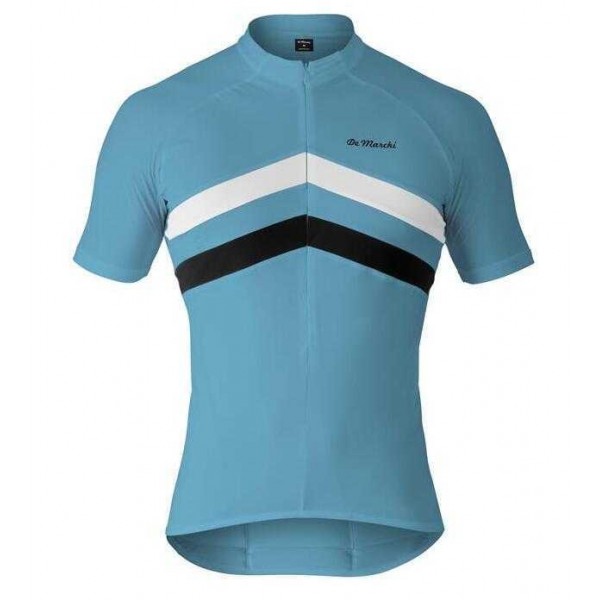 2017 De Marchi team Fahrradtrikot Radsport blau 9XE6N