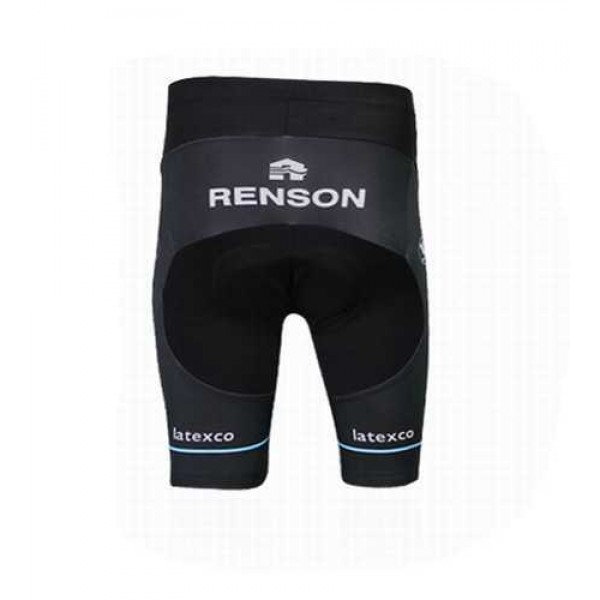 2014 Omega Pharma Quick Step Kurz Radhose Schwarz IKO20