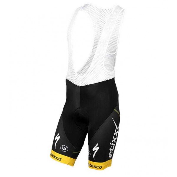 2016 Etixx Quick step Kurz Radhose gelb I1B5X