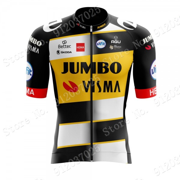 New Style Jumbo Visma 2021 Team Fahrradtrikot Radsport 3GqpE7