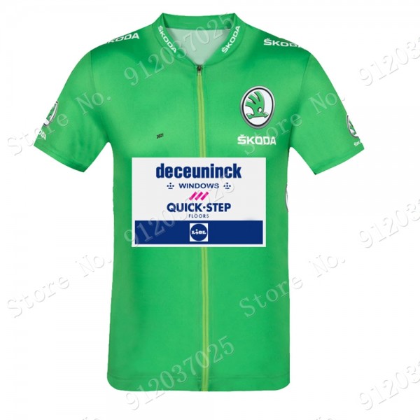 Grun Deceuninck quick step Tour De France 2021 Team Fahrradtrikot Radsport 6GOLY3