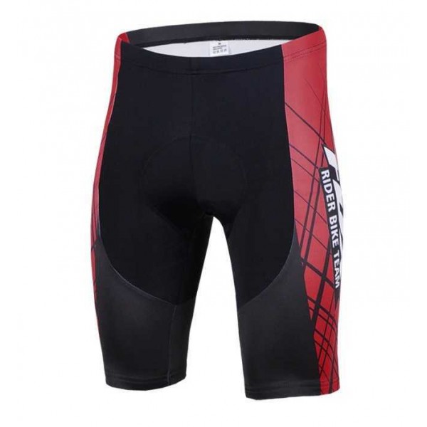 2014 Fox Bike Teams Kurz Radhose Schwarz Rot I0LHM