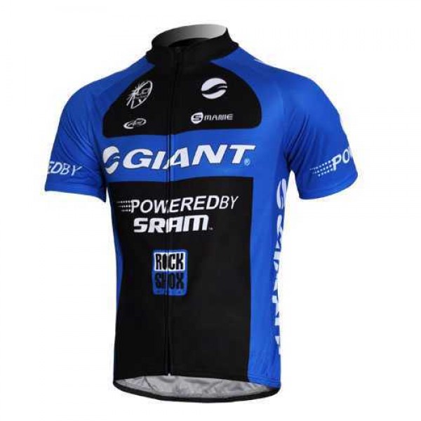 Giant Sram Pro Team Fahrradtrikot Radsport Schwarz blau 5T4P0