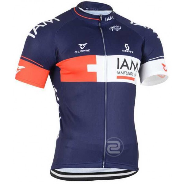 2015 IAM Fahrradtrikot Radsport 6ZIWM