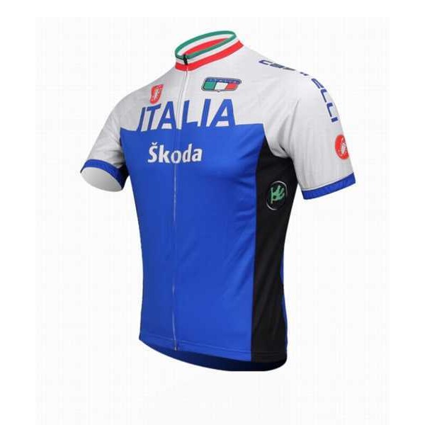 2014 Italia Skoda Castelli Fahrradtrikot Radsport 573VU