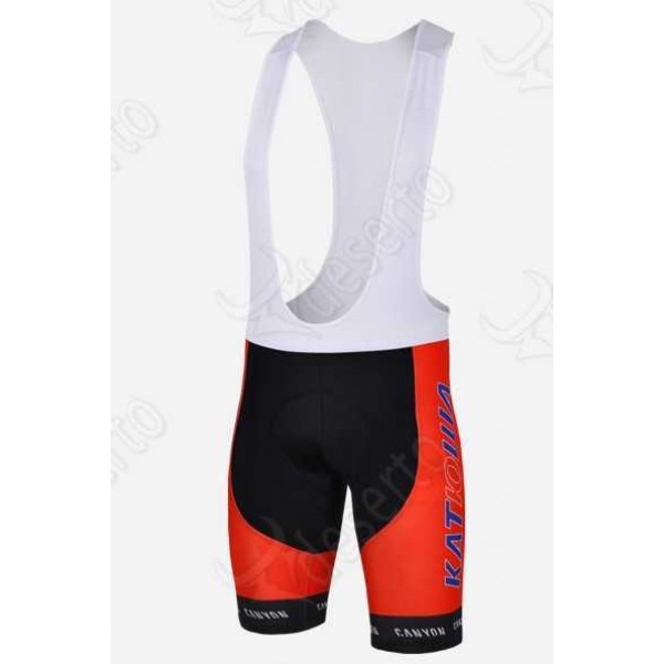 Katusha Teams Fahrradbekleidung Kurz Trägerhose F4ZE9