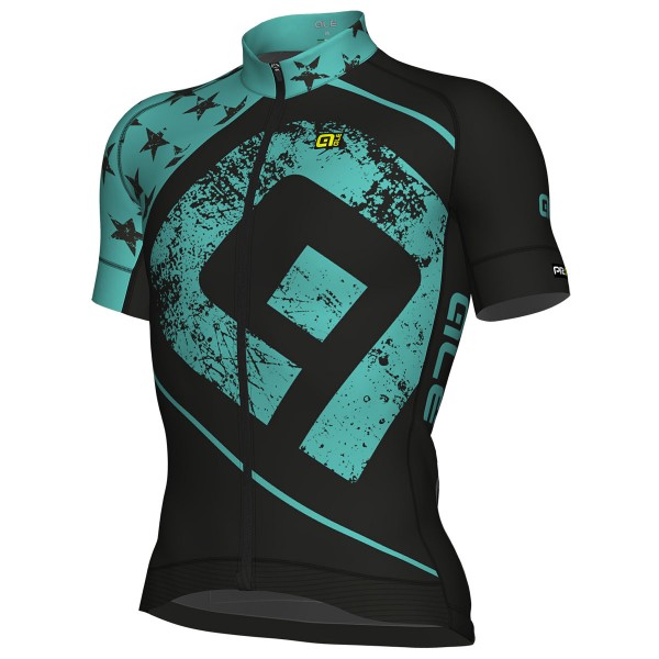 Ale Graphics PRR Star-blau Fahrradbekleidung Radtrikot 3OKR8