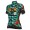 Damen Ale Graphics PRR Flowers-blau Fahrradbekleidung Radtrikot DSM39