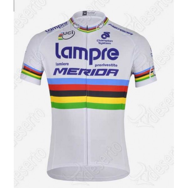 Lampre Merida 2014 Fahrradtrikot Radsport weiß CIJ3I